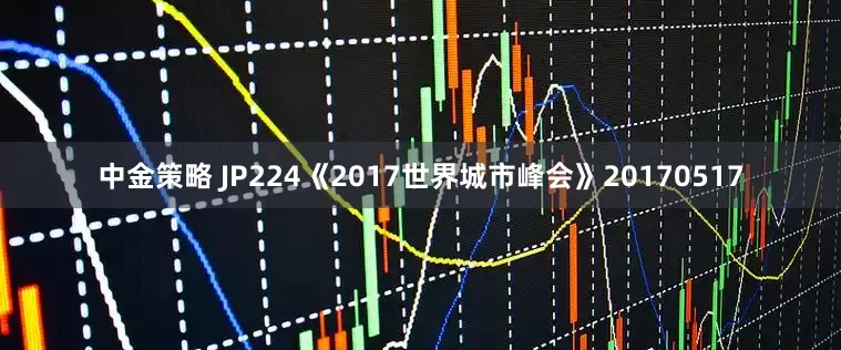 中金策略 JP224《2017世界城市峰会》20170517